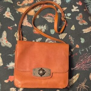 Target Tan Crossbody Bag